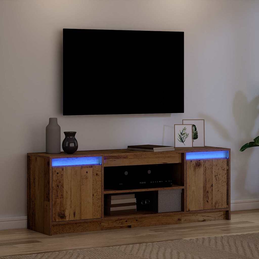 TV egységek 139,5 x 34 x 50 cm Barna Szerelt fa