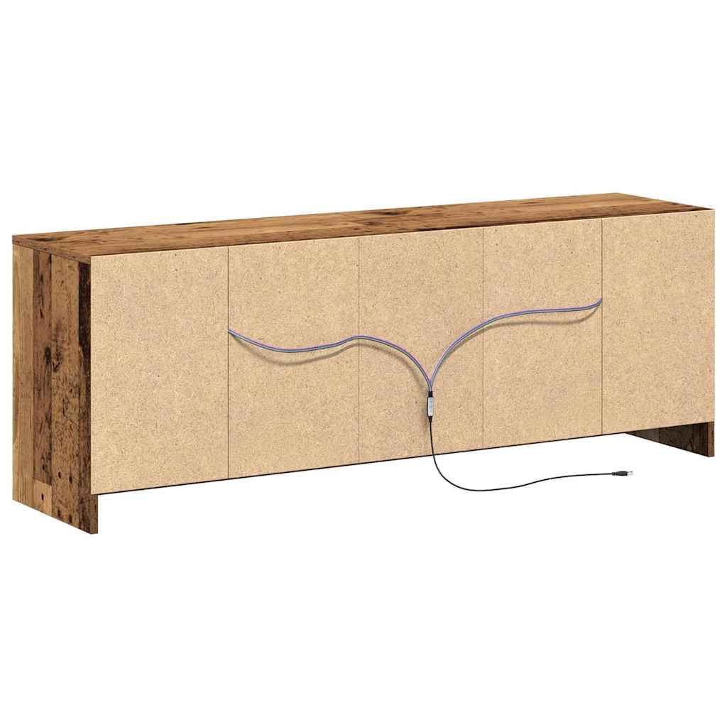 TV egységek 139,5 x 34 x 50 cm Barna Szerelt fa