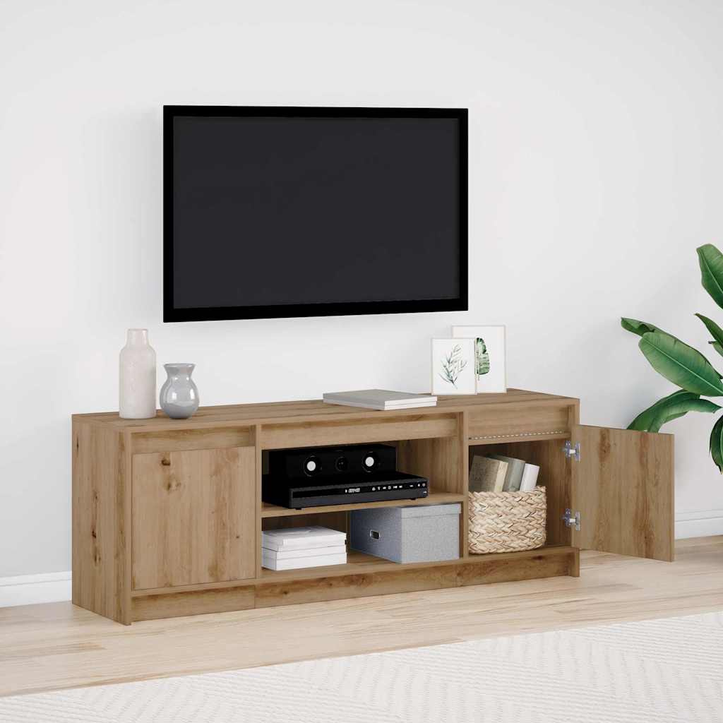 TV egységek 139,5 x 34 x 50 cm Barna Szerelt fa