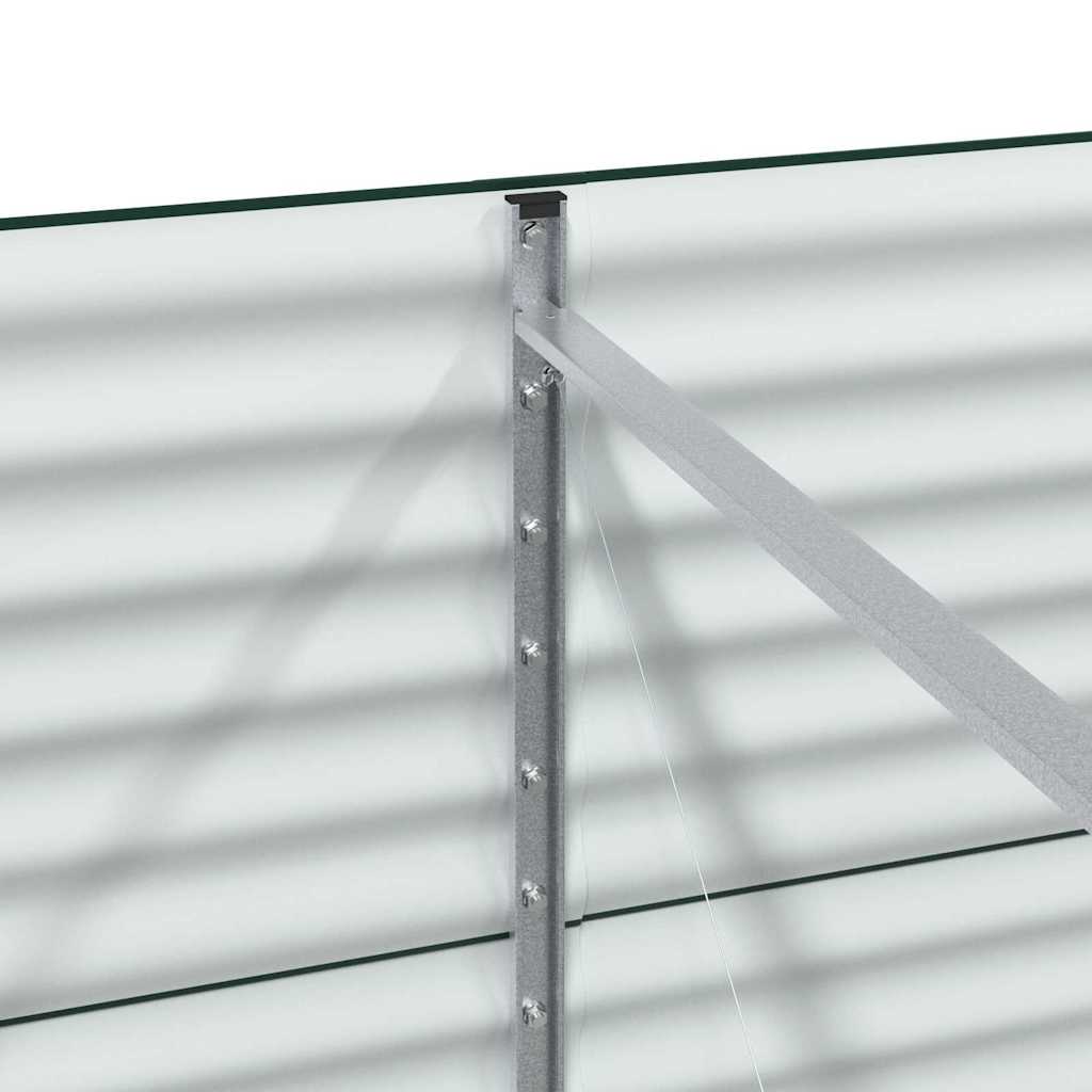 Emelt Ágy Zöld 320 x 80 x 81 cm Acél