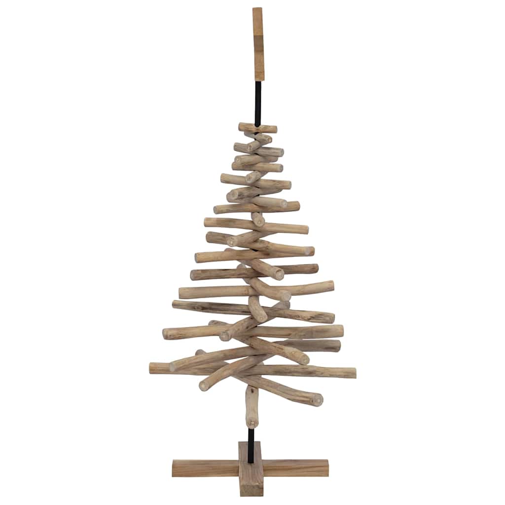 Karácsonyfa Barna 120 cm Tömör tíkfa