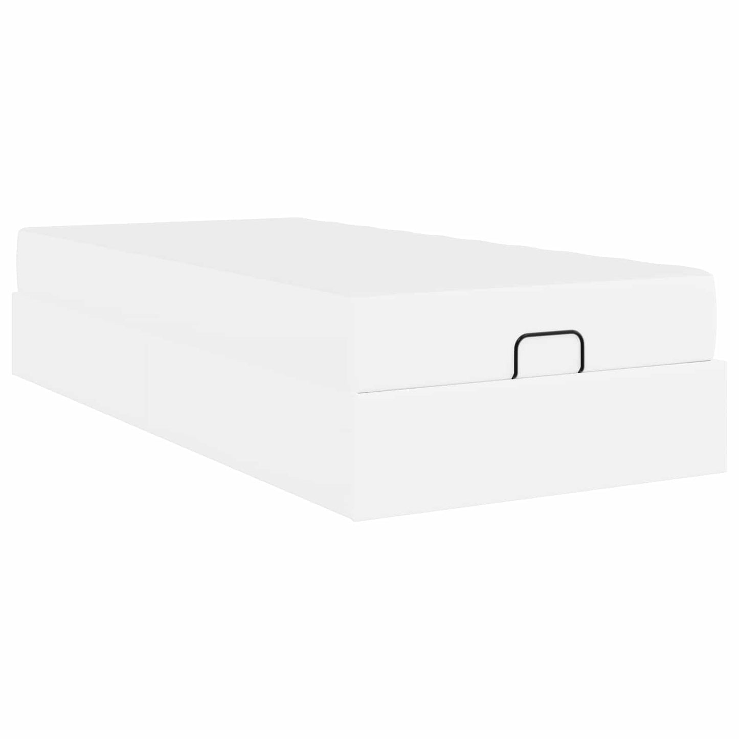 Ágykeret matraccal Egyéb 2 pcs Fehér PVC