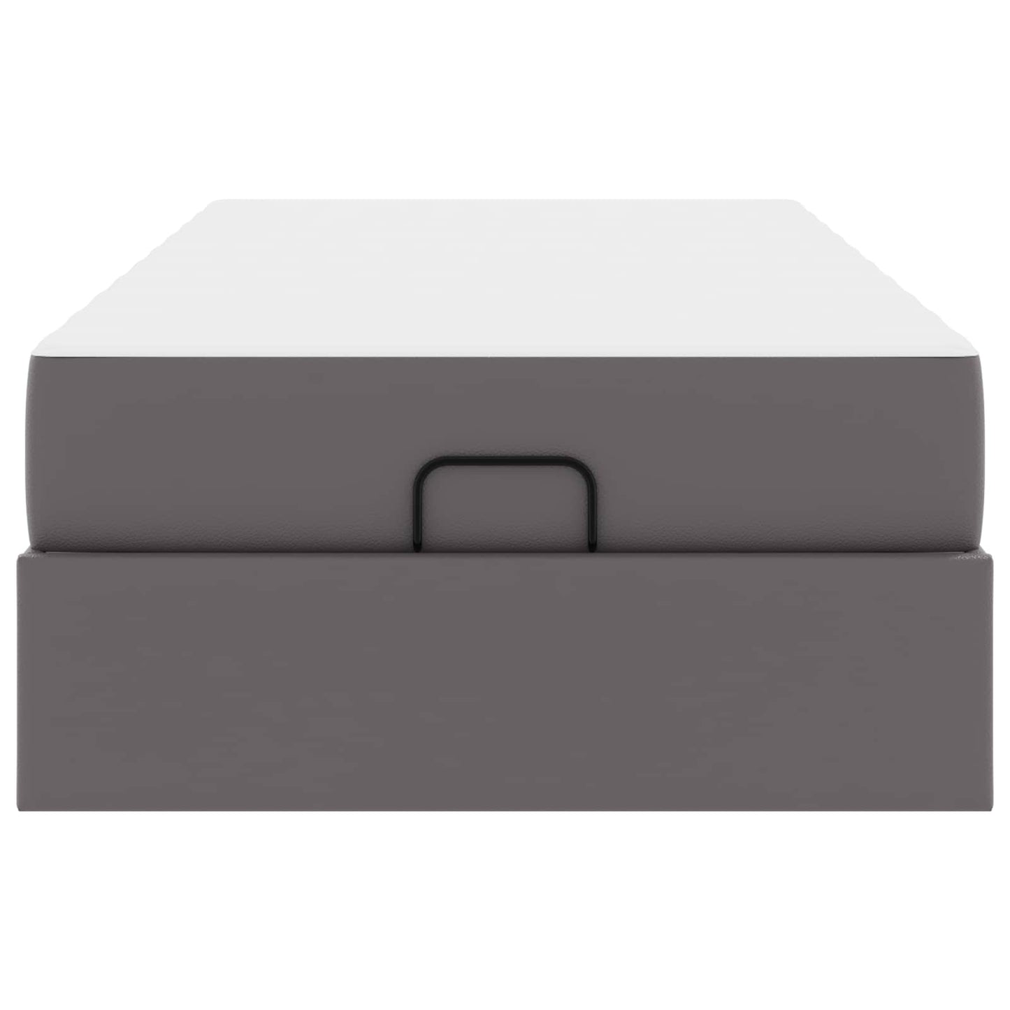 Ágykeret matraccal Egyéb 2 pcs Szürke PVC