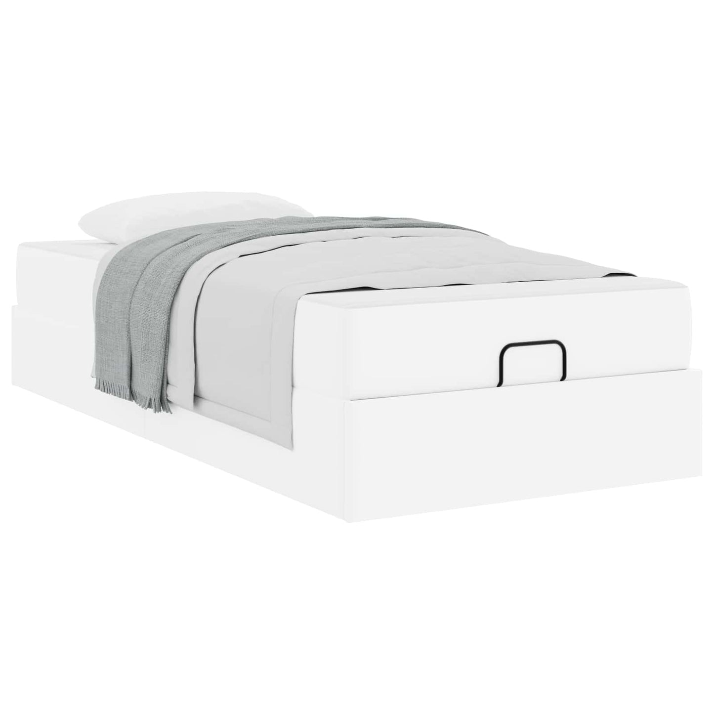Ágykeret matraccal Egyéb 2 pcs Fehér PVC