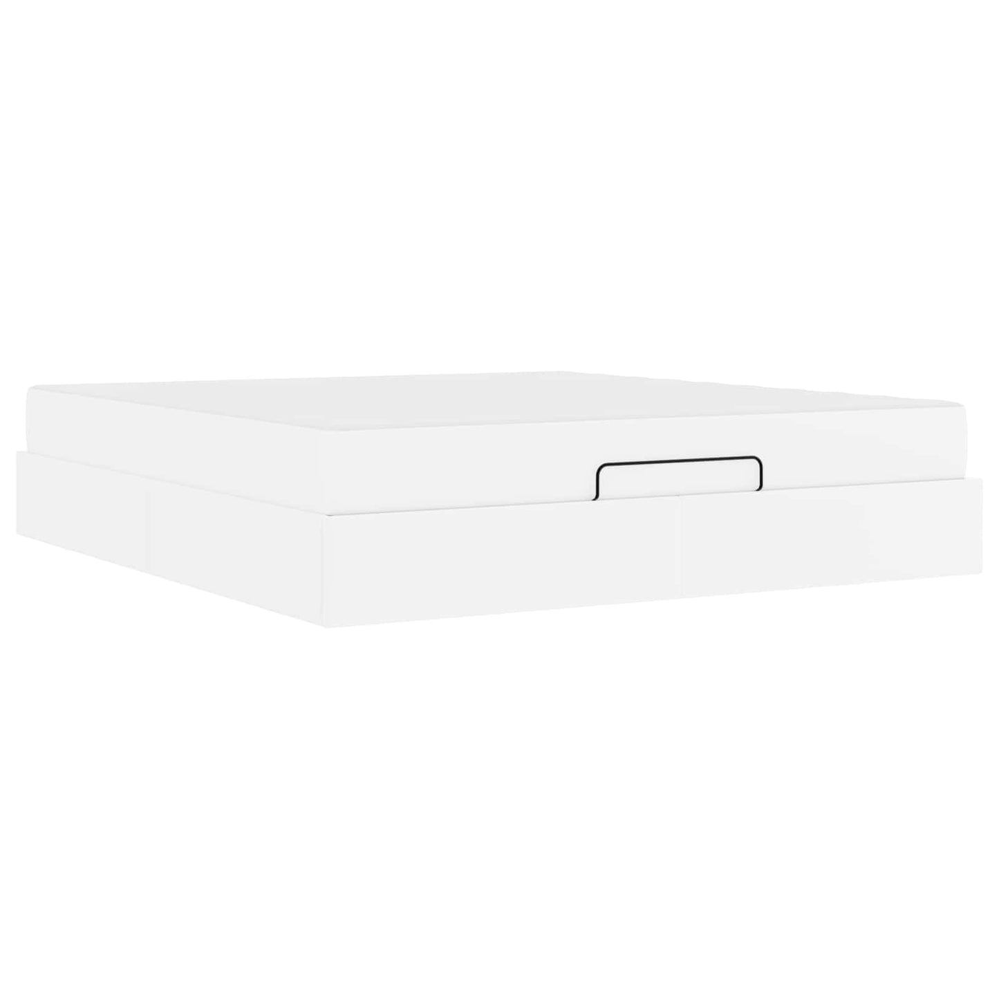 Ágykeret matraccal Egyéb 2 pcs Fehér PVC