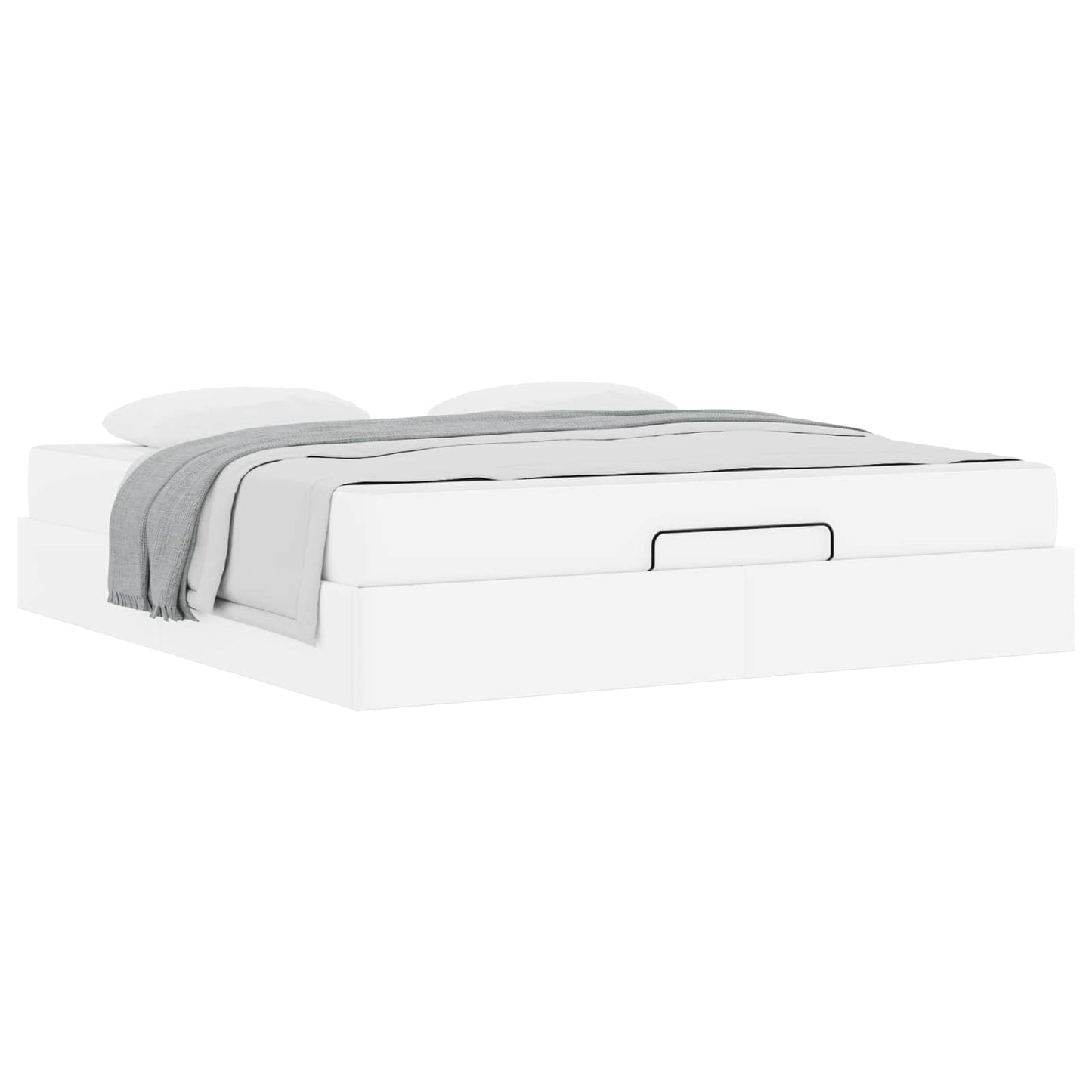 Ágykeret matraccal Egyéb 2 pcs Fehér PVC