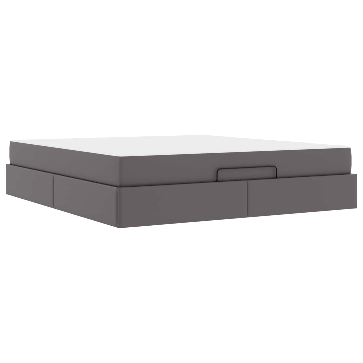 Ágykeret matraccal Egyéb 2 pcs Szürke PVC