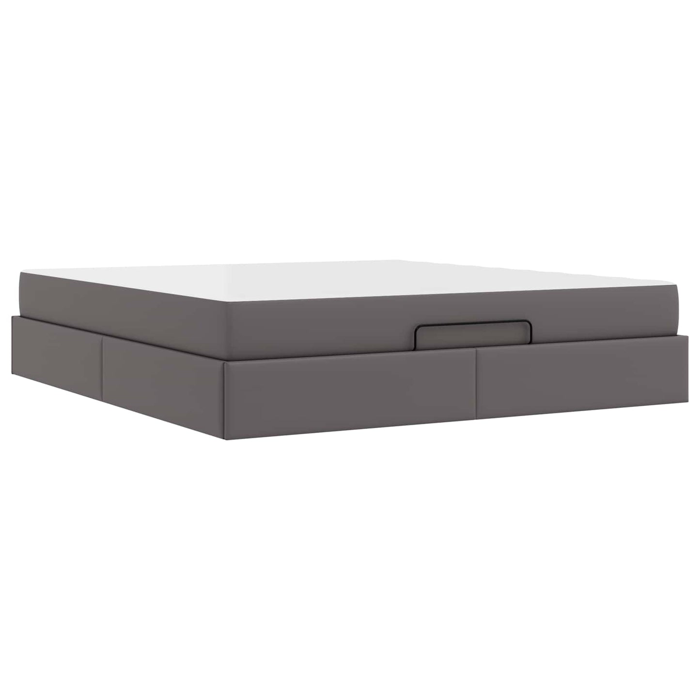 Ágykeret matraccal Egyéb 2 pcs Szürke PVC