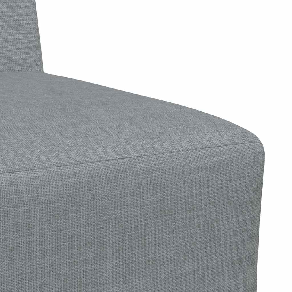 Karfa Nélküli Modularis Kanapé Egység 2 pcs Világosszürke