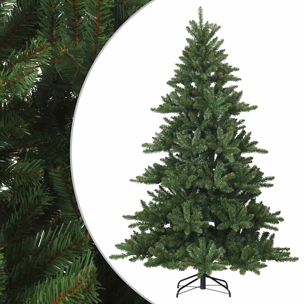 Műanyag Hajtogatós Karácsonyfa állvánnyal Zöld 180 cm PVC, acél