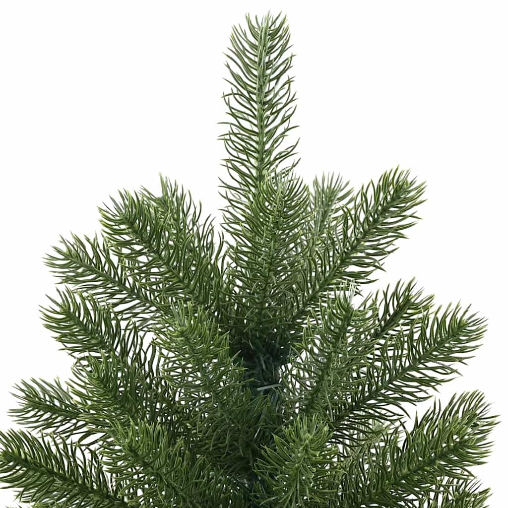 Mű karácsonyfa 300 LED-del állvánnyal Zöld 210 cm PE és PVC