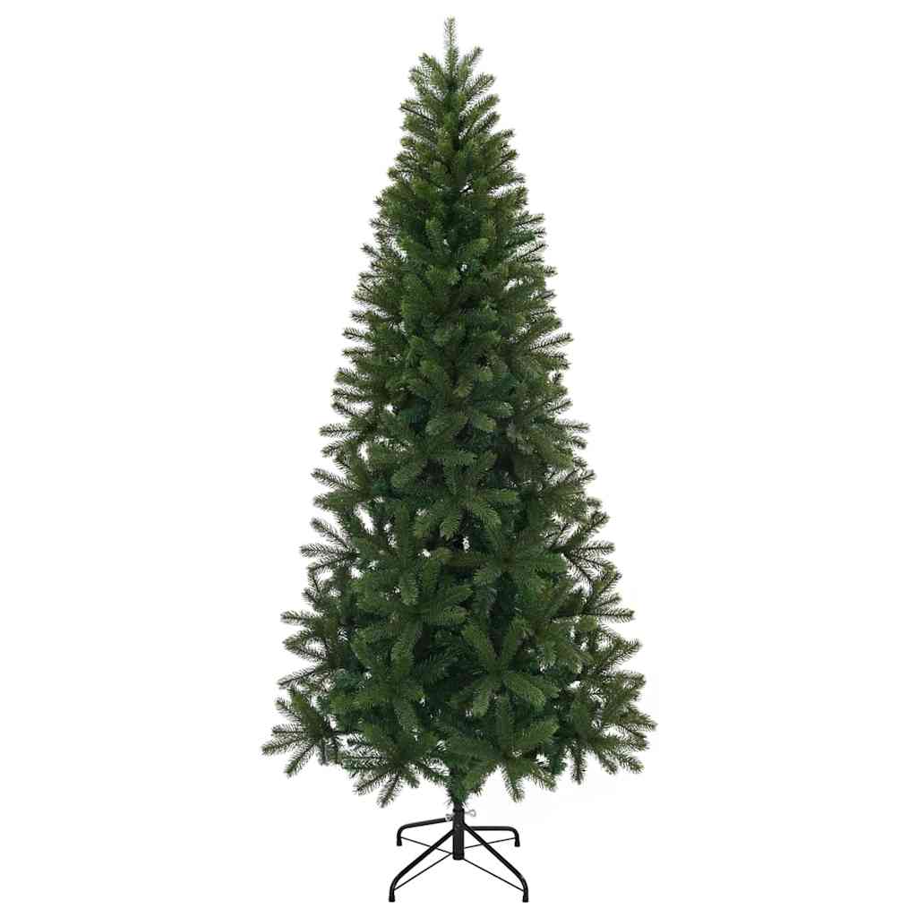 Mű karácsonyfa 300 LED-del állvánnyal Zöld 240 cm PE és PVC