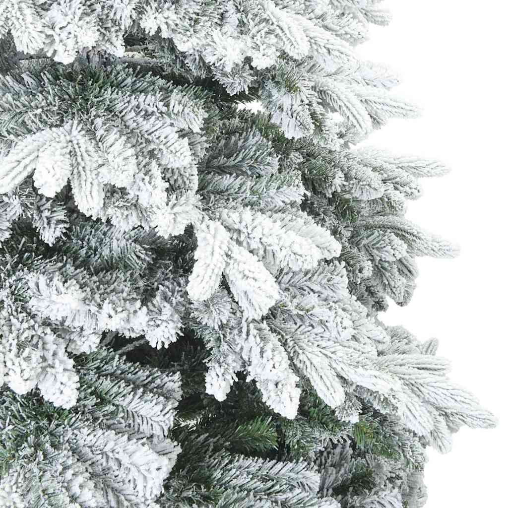 Mű karácsonyfa 300 LED-del állvánnyal Fehér 240 cm PE és PVC