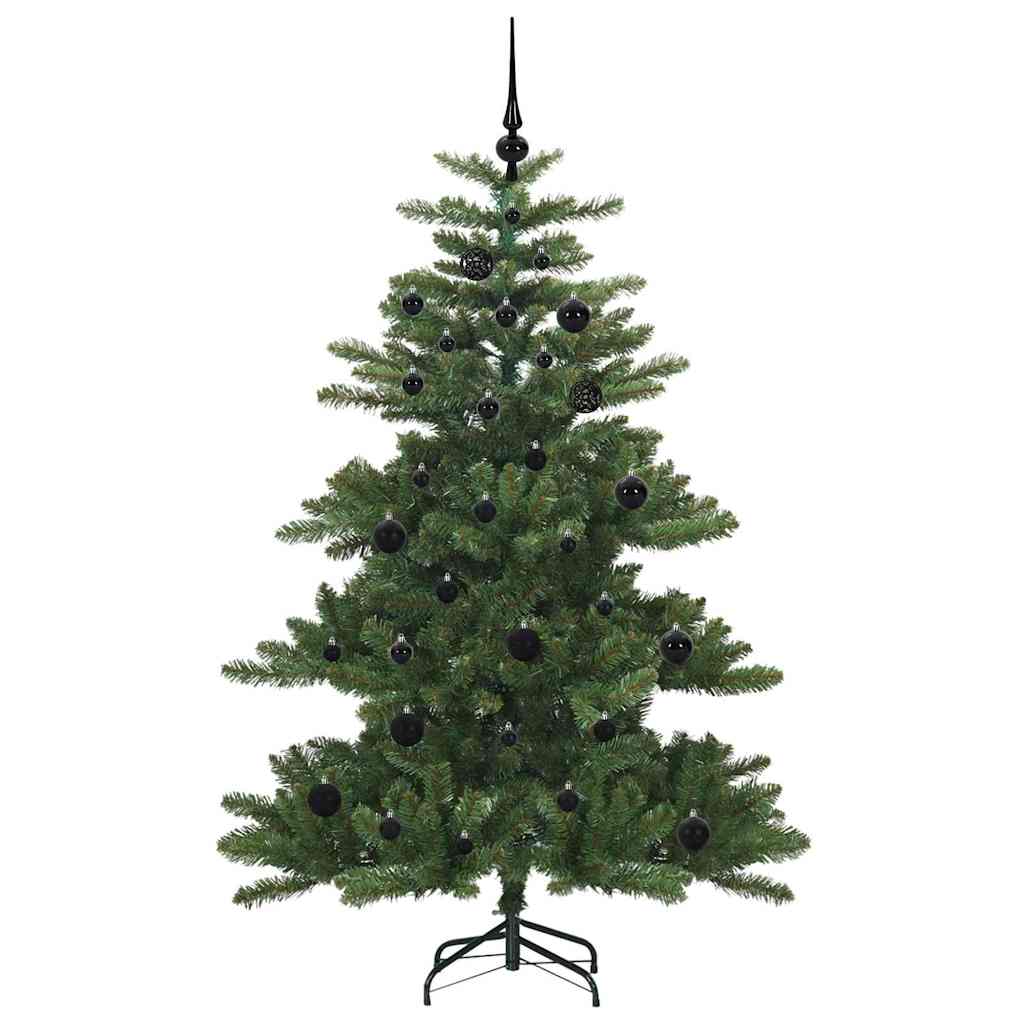 Műanyag Hajtogatós Karácsonyfa 150 LED-del Zöld 150 cm PVC