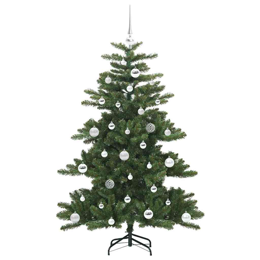 Műanyag Hajtogatós Karácsonyfa 150 LED-del Zöld 150 cm PVC