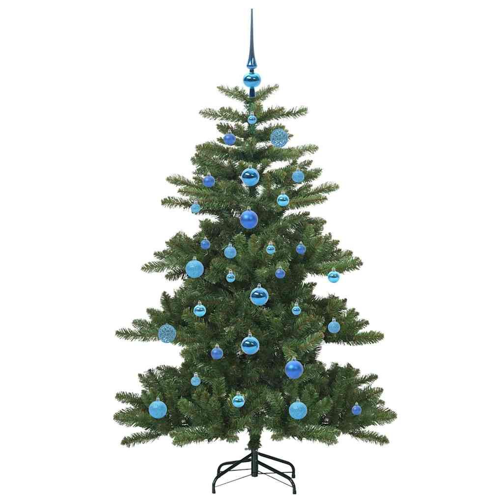 Műanyag Hajtogatós Karácsonyfa 150 LED-del Zöld 150 cm PVC