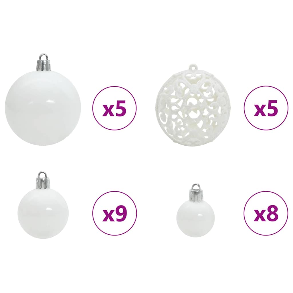 Mű karácsonyfa 150 LED-del állvánnyal Zöld 120 cm PE és PVC