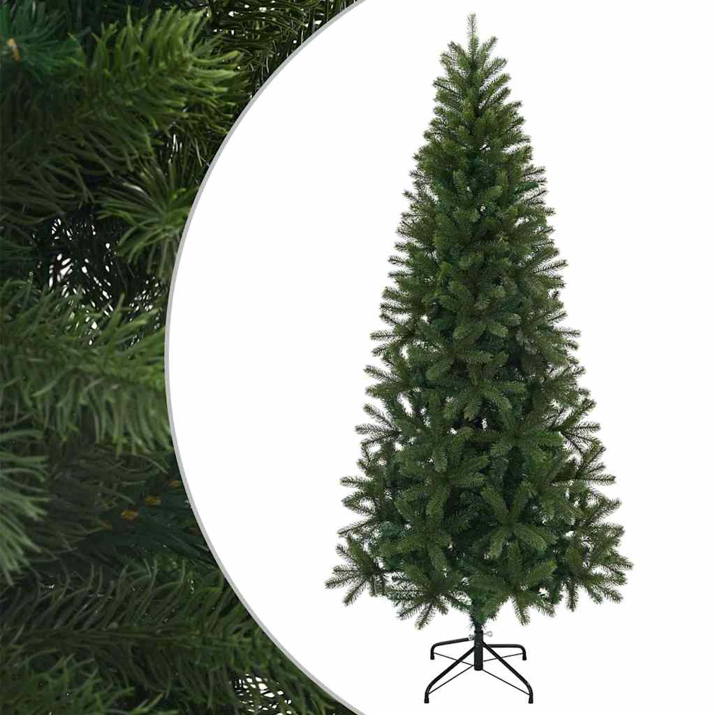 Mű karácsonyfa állvánnyal Zöld 240 cm PVC, PE és acél
