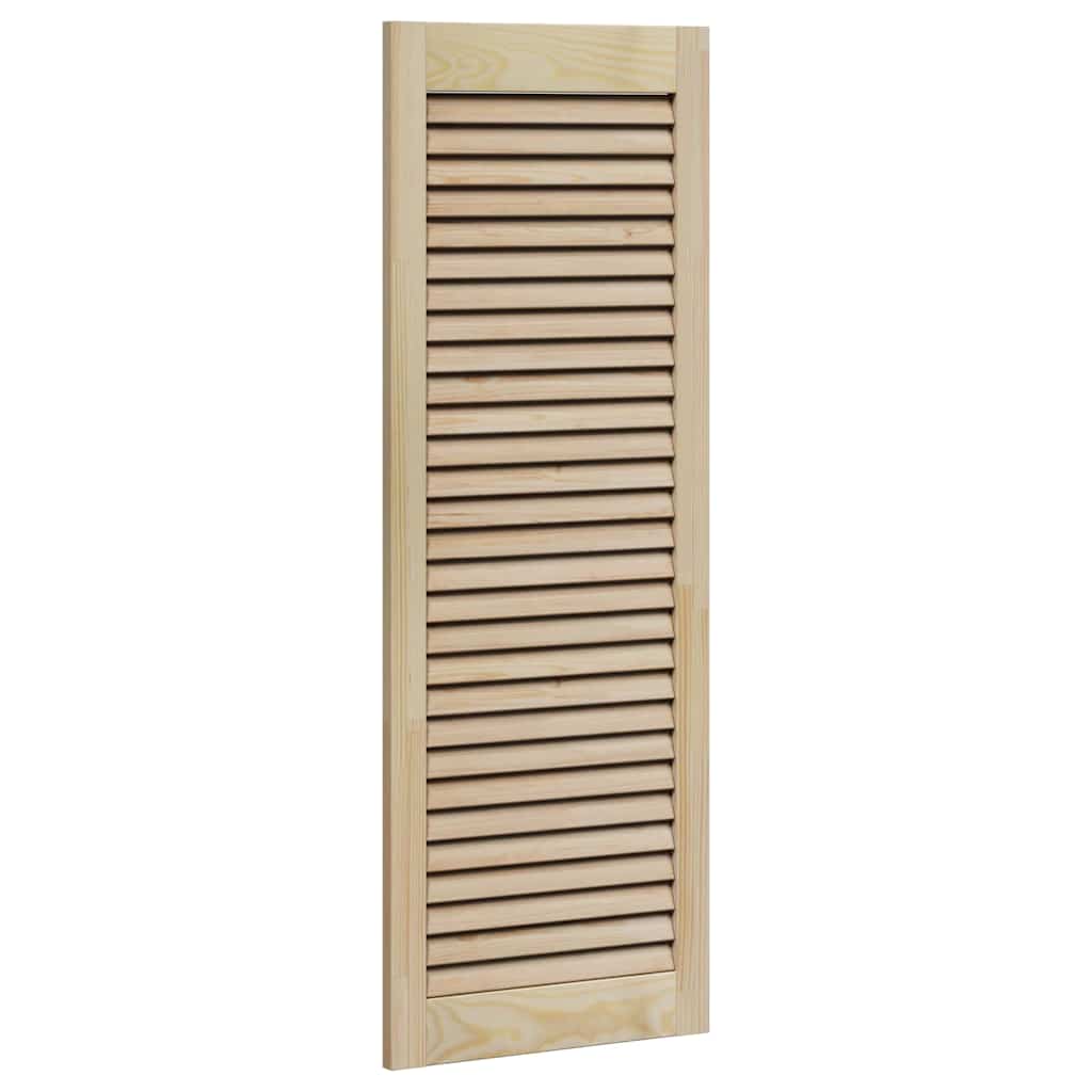 Széfajtó ajtóval Természetes 110 x 2,1 x 39,5 cm Tömör fenyőfa