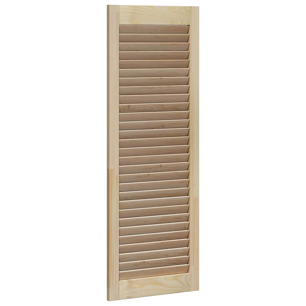 Széfajtó ajtóval Természetes 110 x 2,1 x 39,5 cm Tömör fenyőfa