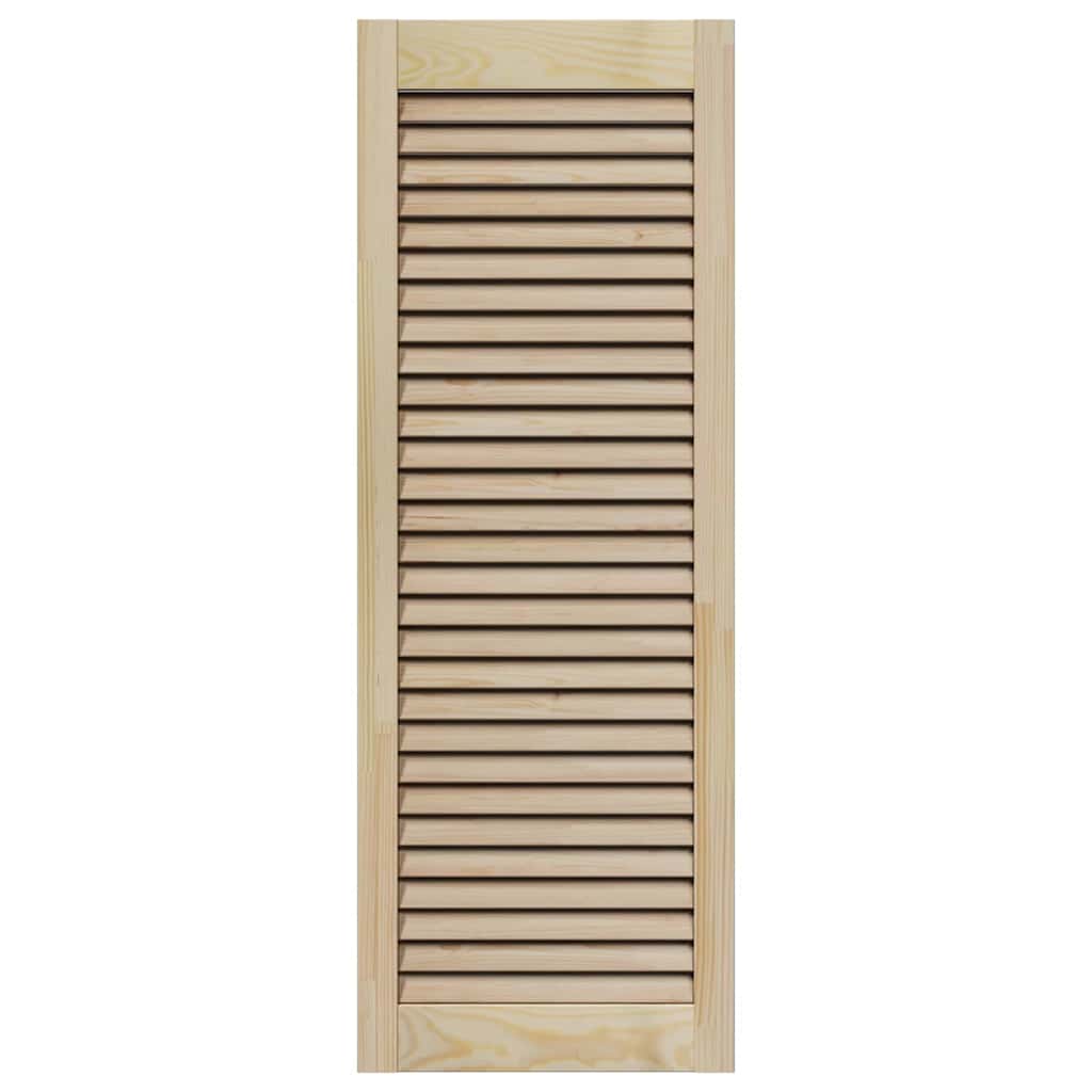 Széfajtó ajtóval Természetes 110 x 2,1 x 39,5 cm Tömör fenyőfa
