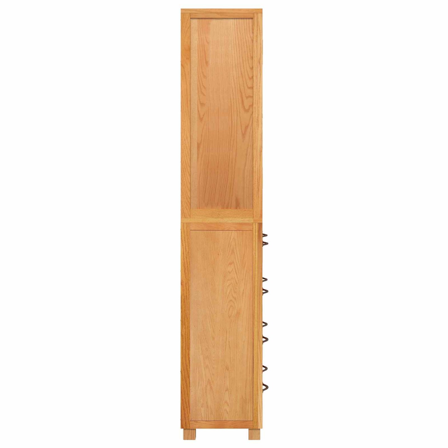 Tároló bútor készlet fiókkal 2 db Természetes 80 x 35 x 185 cm
