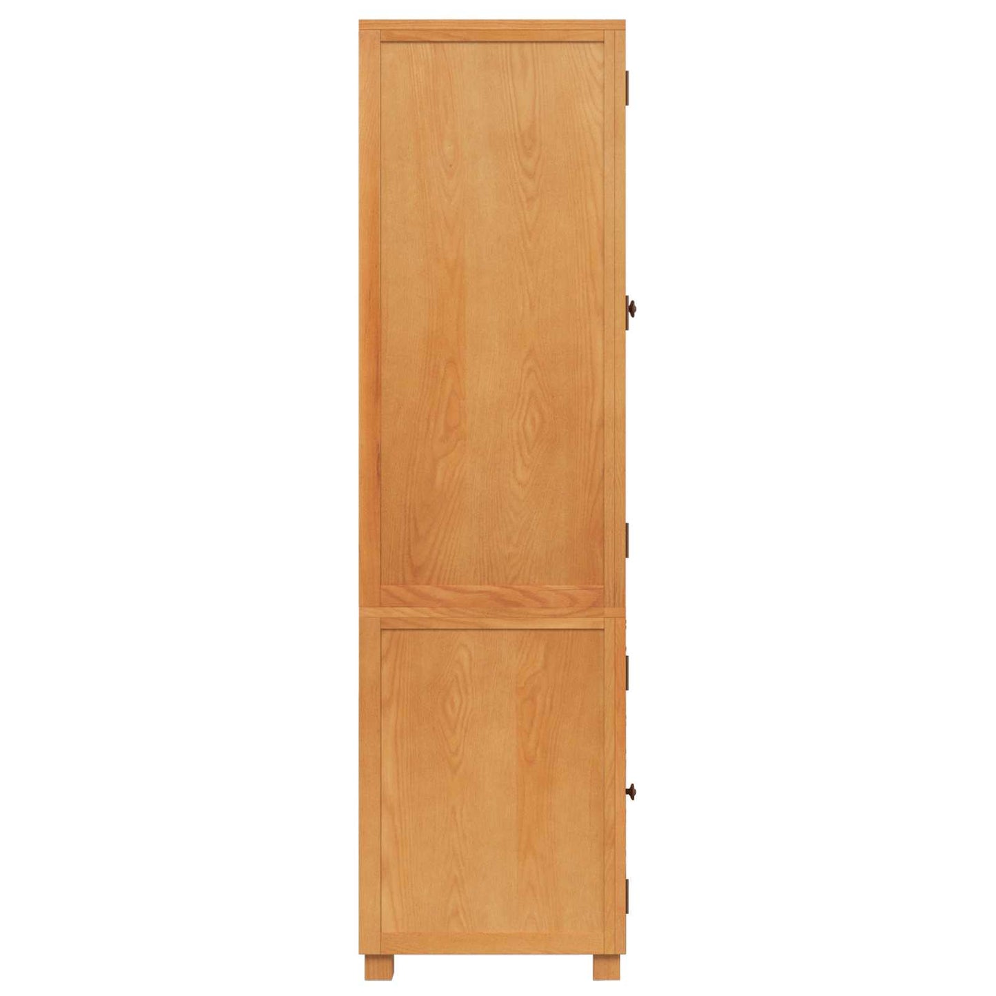 Tároló bútor készlet 2 db Barna 80 x 50 x 180 cm Tömör Tölgyfa