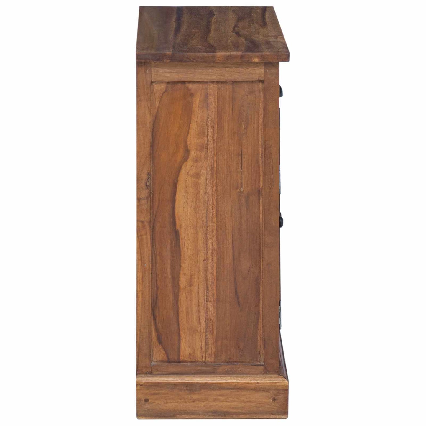 Tárolószekrény fiókkal Természetes 65 x 30 x 75 cm Tömör Teakfa