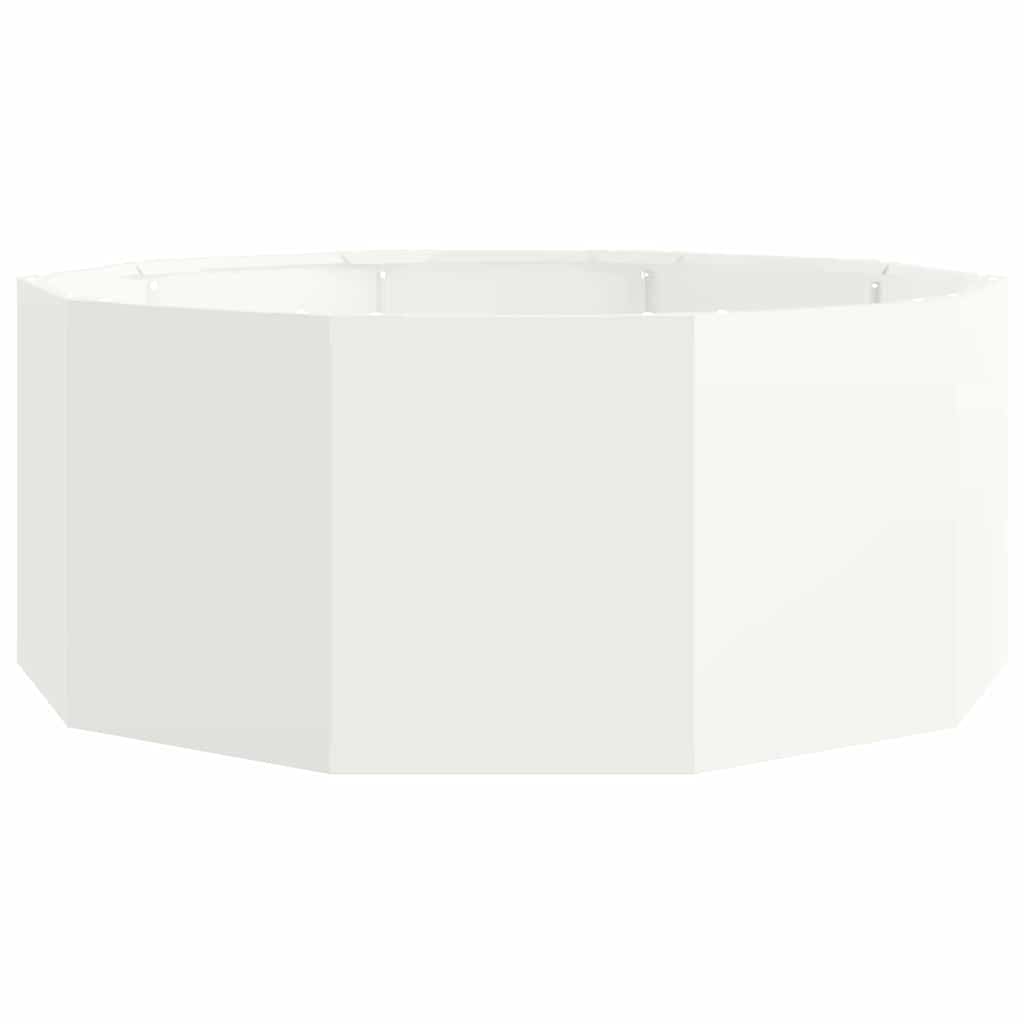 Növénytartó Fehér 90 x 90 x 35 cm Acél