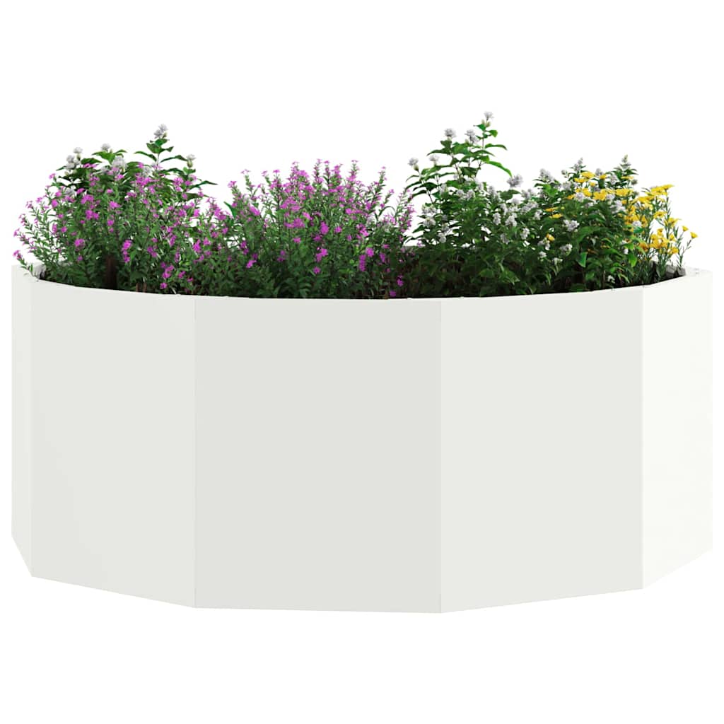 Növénytartó Fehér 90 x 90 x 35 cm Acél
