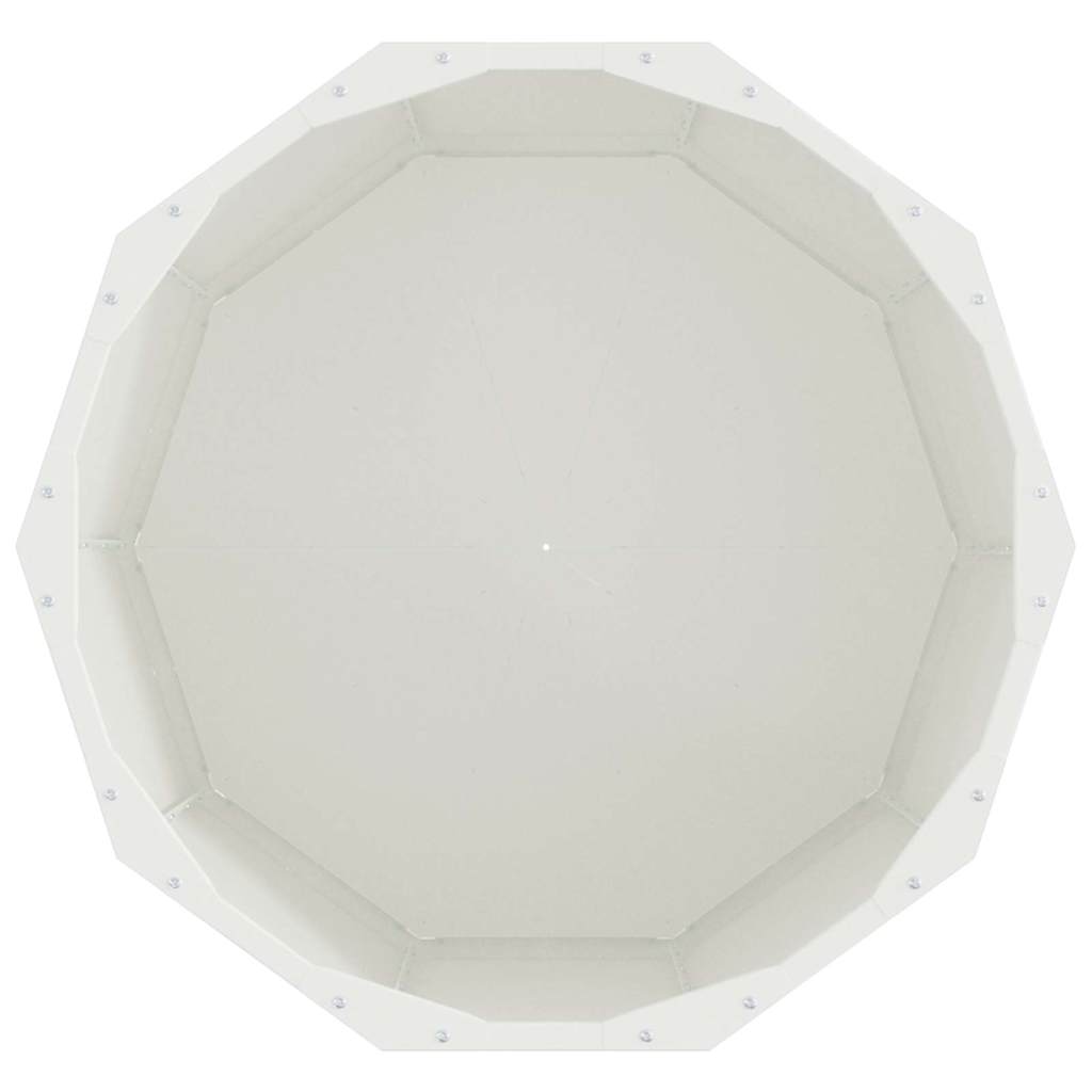 Növénytartó Fehér 60 x 60 x 50 cm Acél