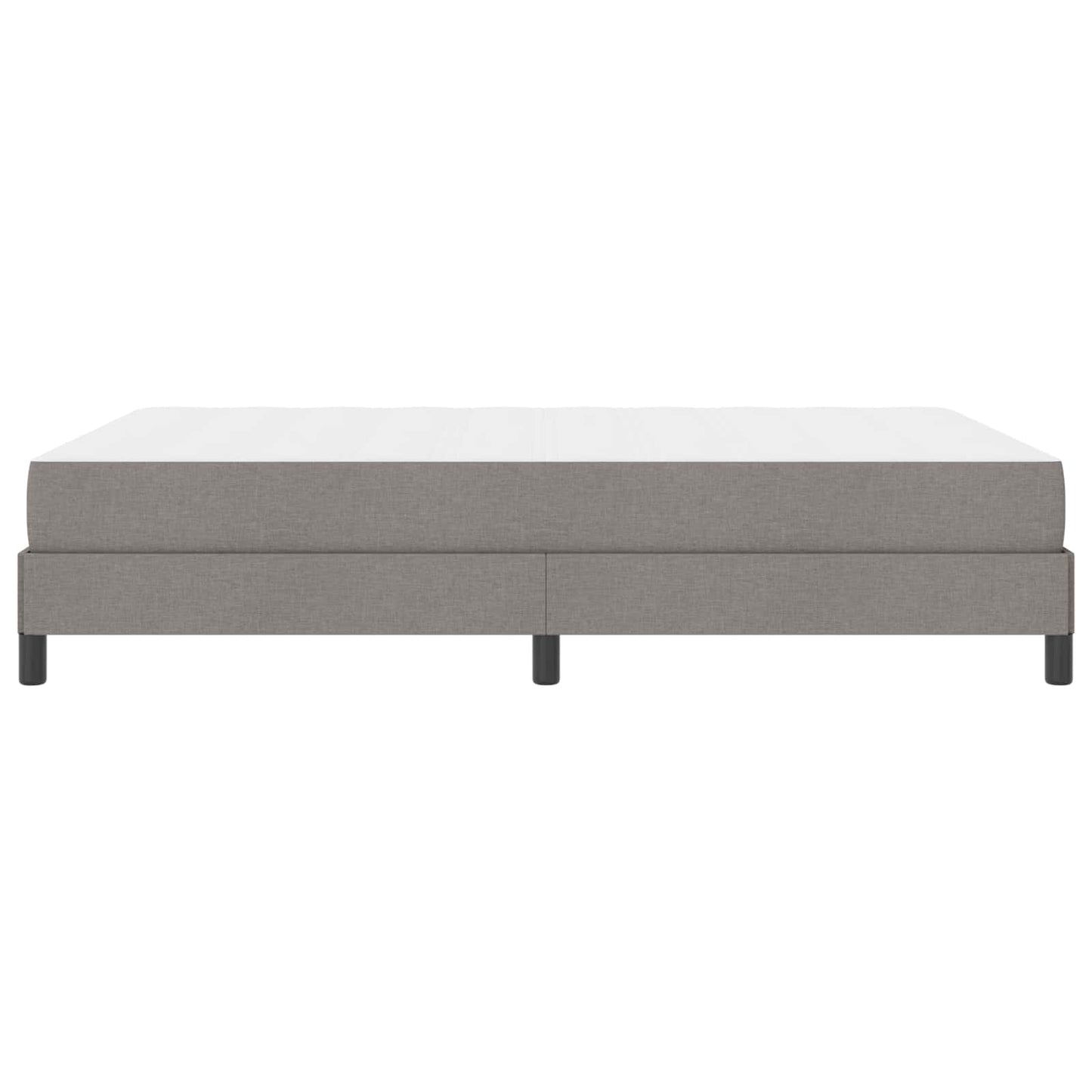 Boxrugós ágy matracmal Tópszínű 160 x 200 cm szövet