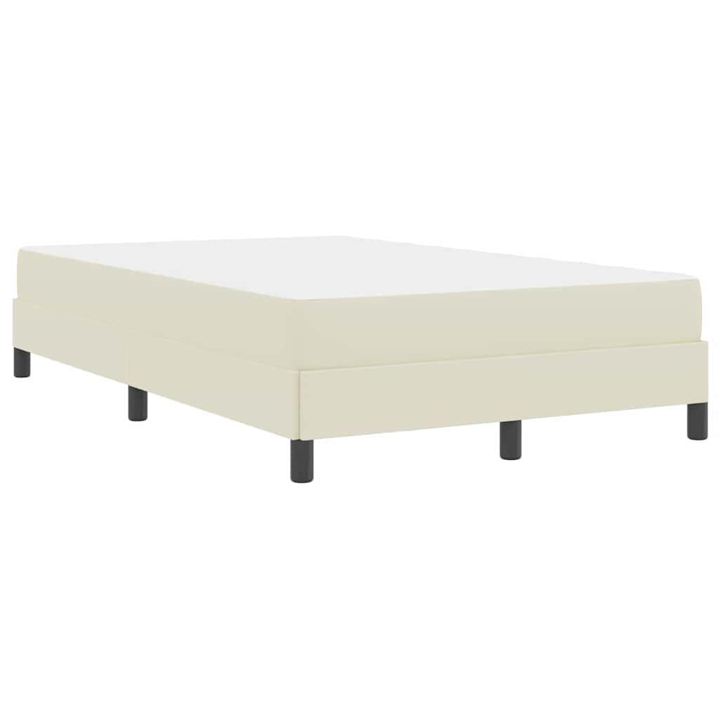 Ágykeret matracmal Krém 100 x 200 cm szövet