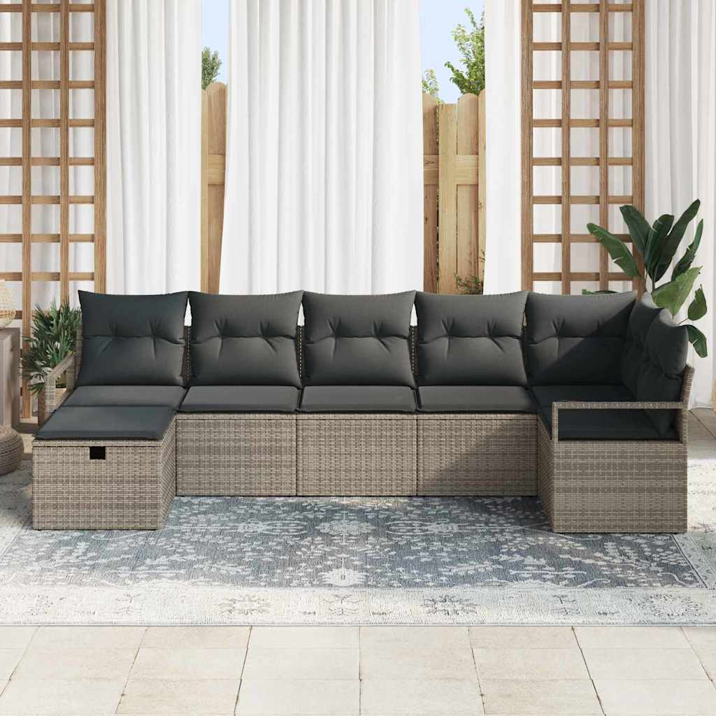 Kanapé Szett 5 db polirattan