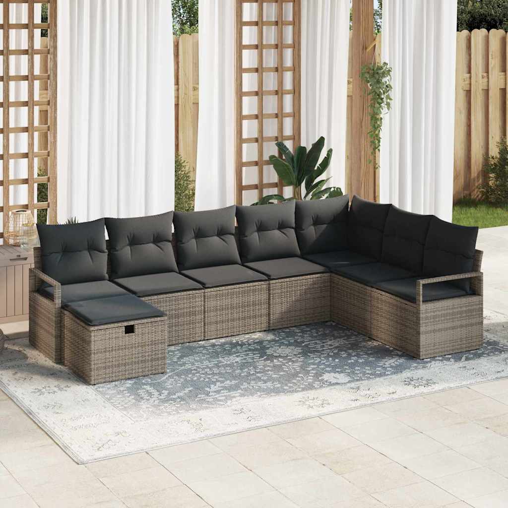 Kanapé Szett 5 db polirattan