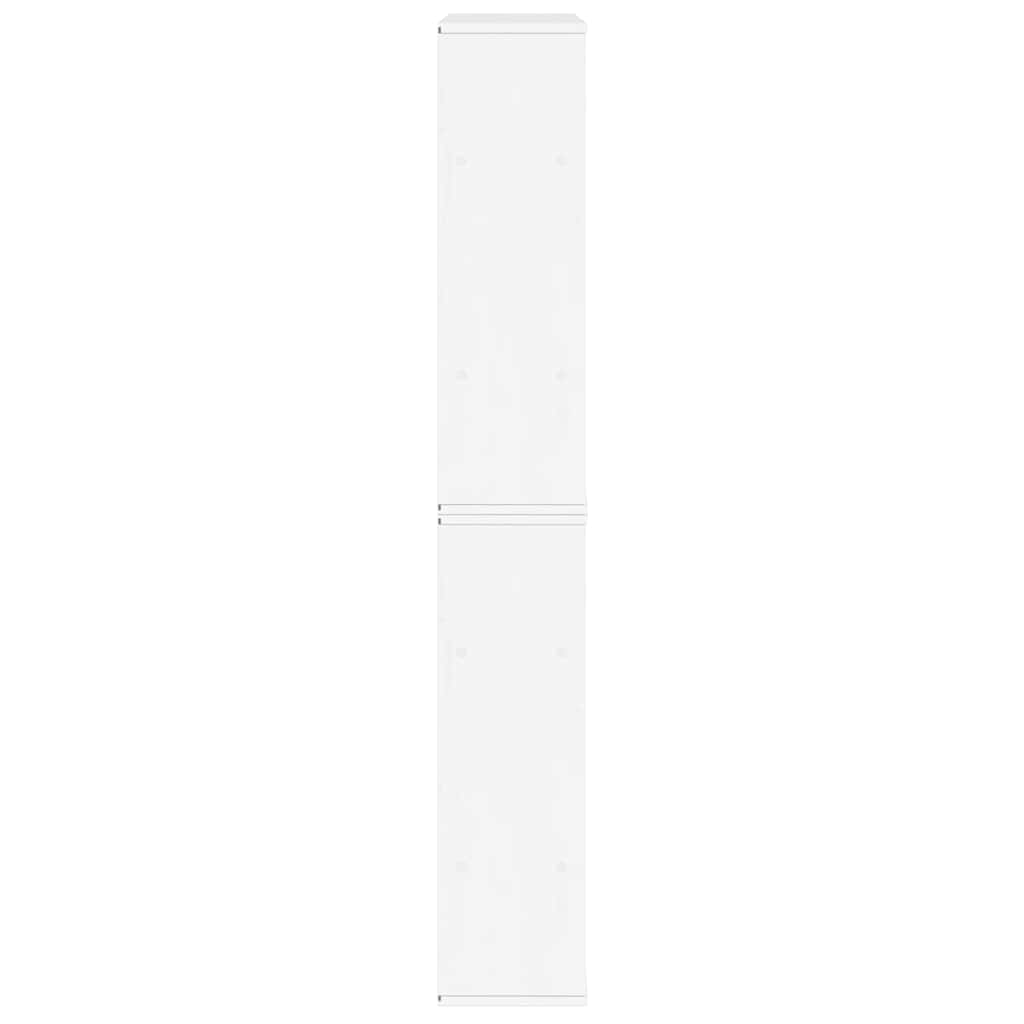 5 db fehér tömörfa fenyőfa oldalsó szekrény ODDA 40x24x79 cm