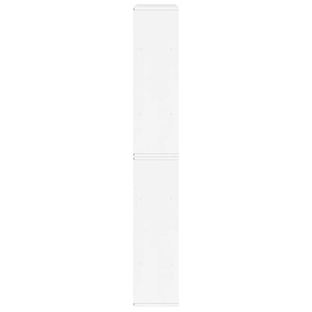 5 db fehér tömörfa fenyőfa oldalsó szekrény ODDA 40x24x79 cm