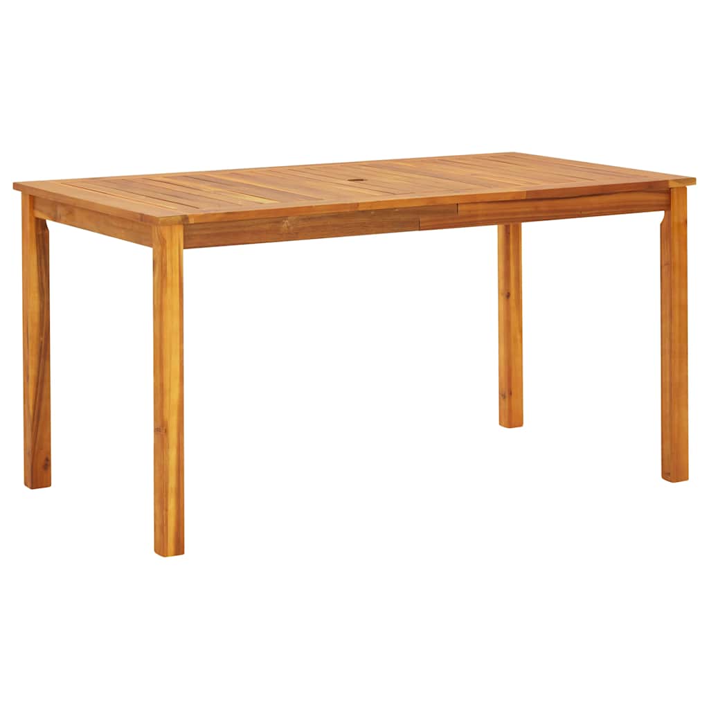 Kert étkező szett 5 pcs Szürke Tömör Akácfa