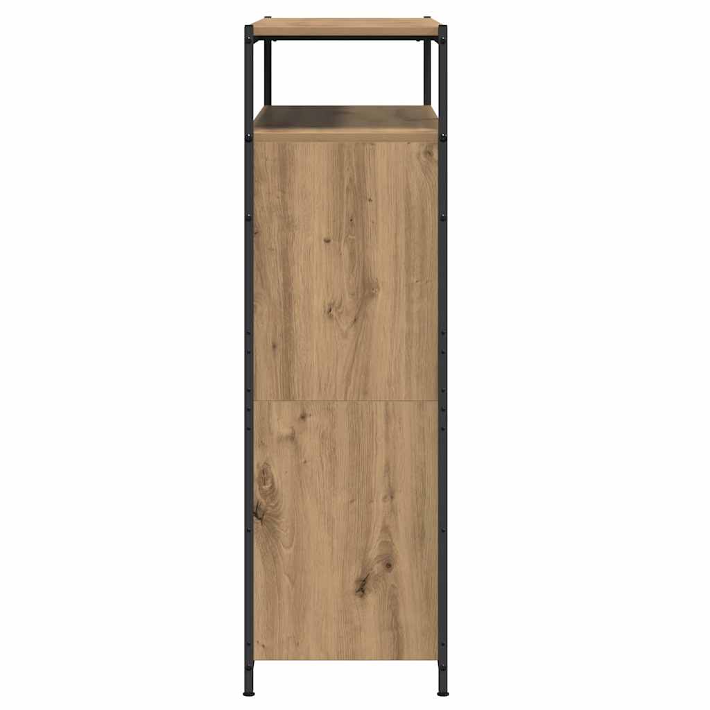 Cipőszekrény 100 x 34 x 112 cm Faanyag Artisan tölgy