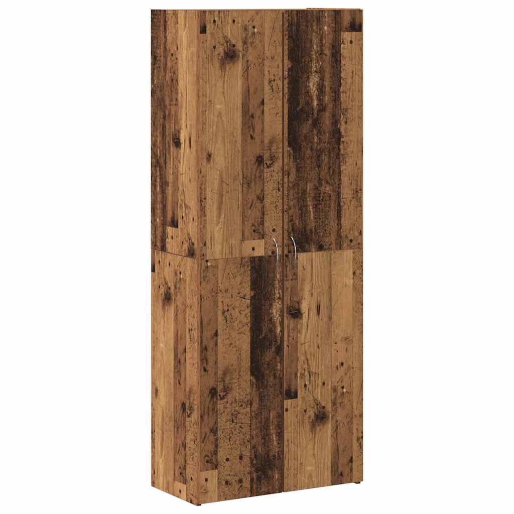 Irodai szekrény Antik Fa 60 x 32 x 152,5 cm Szerelt Fa