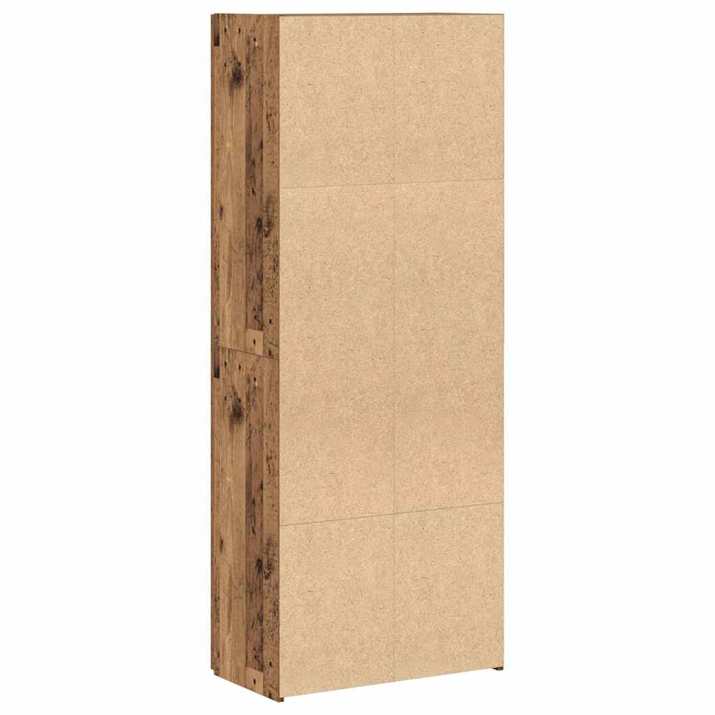 Irodai szekrény Antik Fa 60 x 32 x 152,5 cm Szerelt Fa
