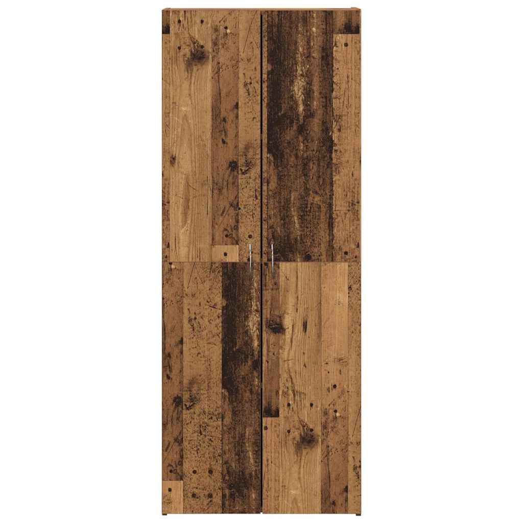 Irodai szekrény Antik Fa 60 x 32 x 152,5 cm Szerelt Fa