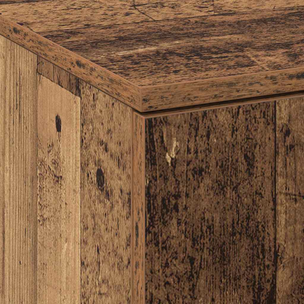 Highboard 60 x 35 x 180 cm Szerelt Fa Öreg fa