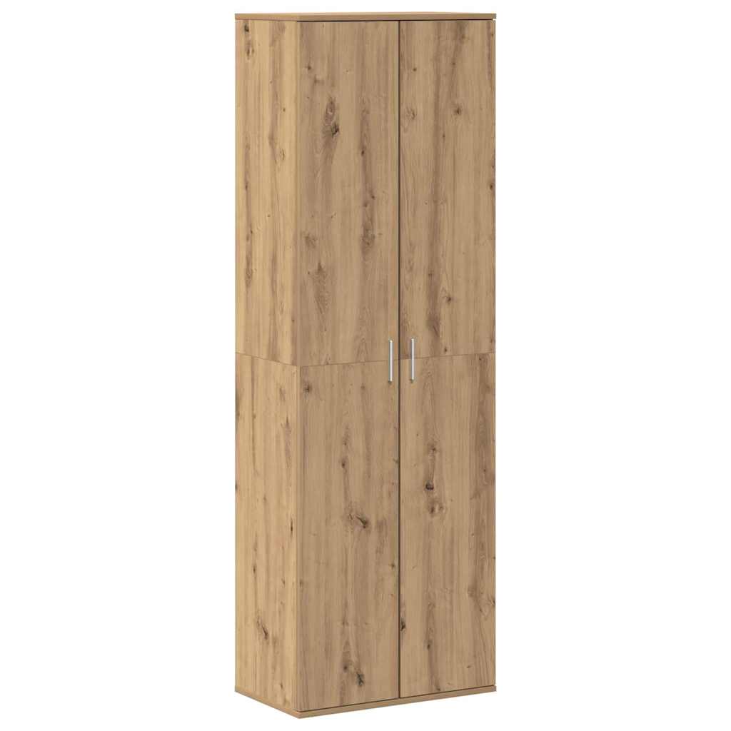 Highboard 60 x 35 x 180 cm Szerelt Fa kézműves tölgy
