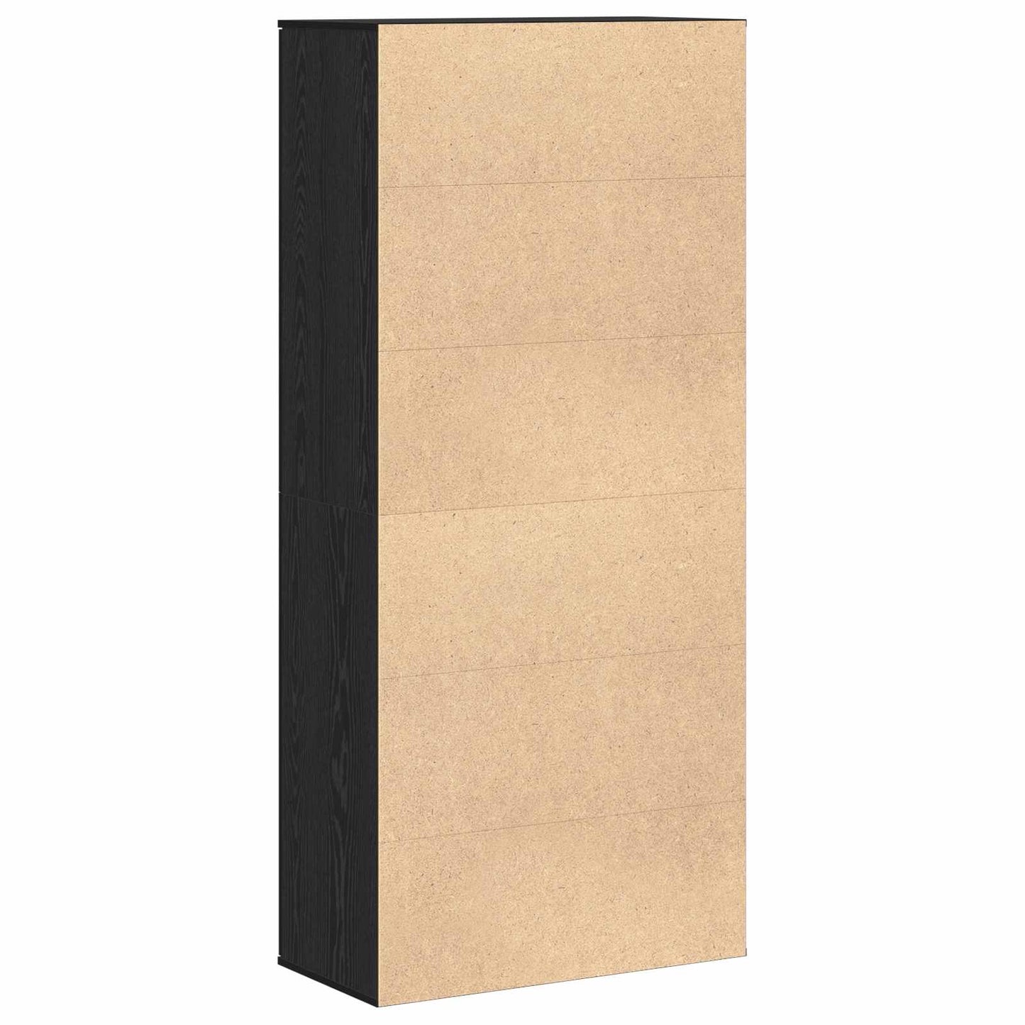 Magasító polcokkal ajtóval Musta tammi 80 x 39 x 178 cm Faanyag