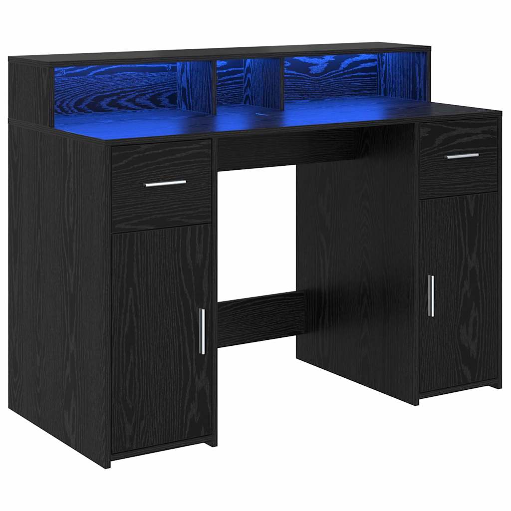 Asztal Musta tammi Szerelt fa 120 x 55 x 91 cm