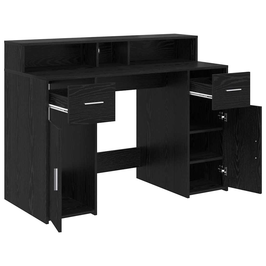 Asztal Musta tammi Szerelt fa 120 x 55 x 91 cm