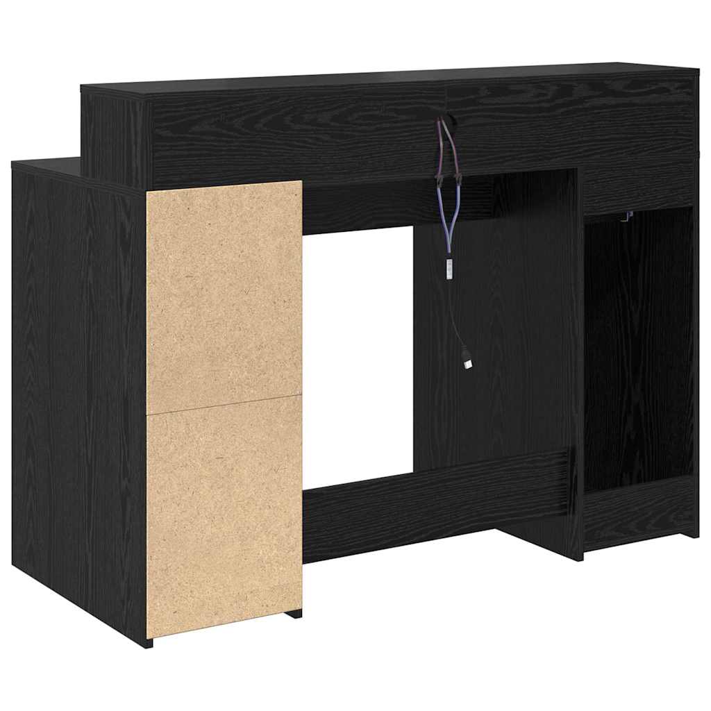 Asztal Musta tammi Szerelt fa 120 x 55 x 91 cm