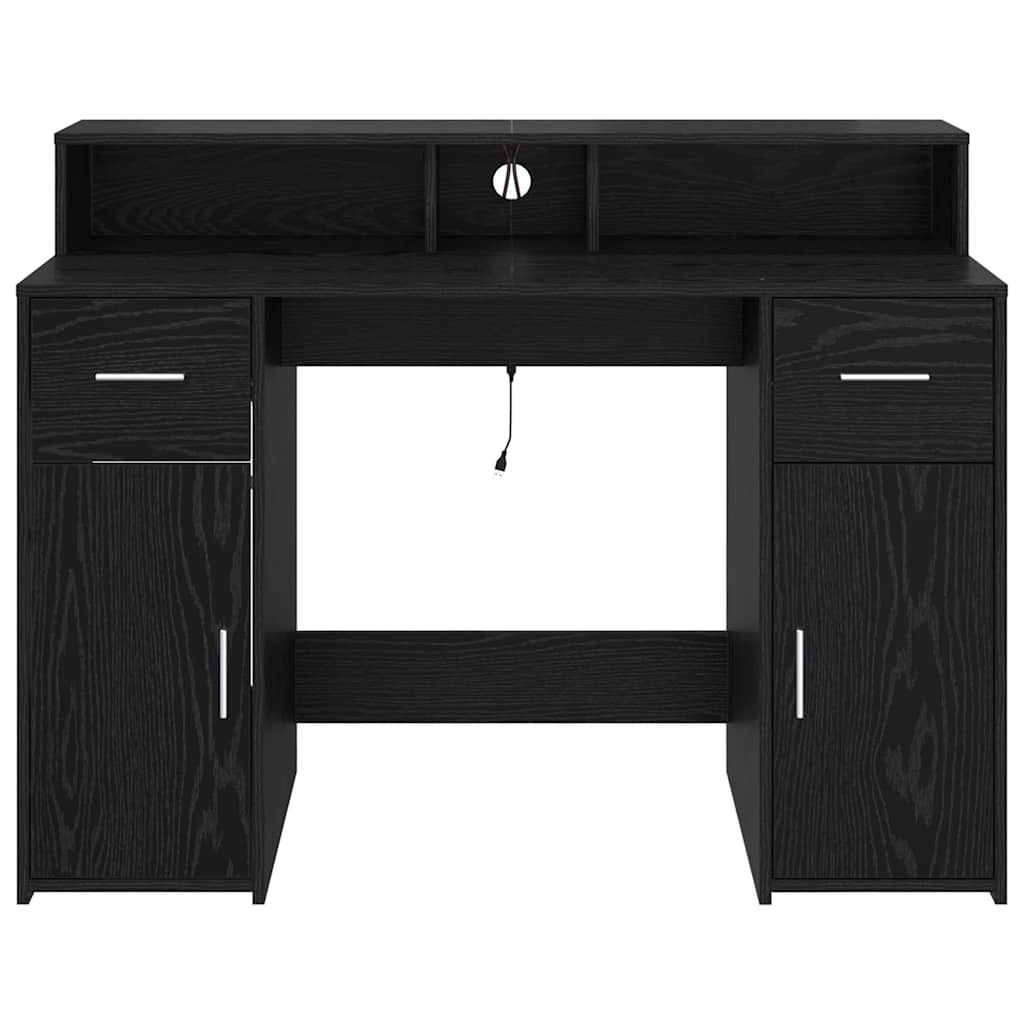 Asztal Musta tammi Szerelt fa 120 x 55 x 91 cm
