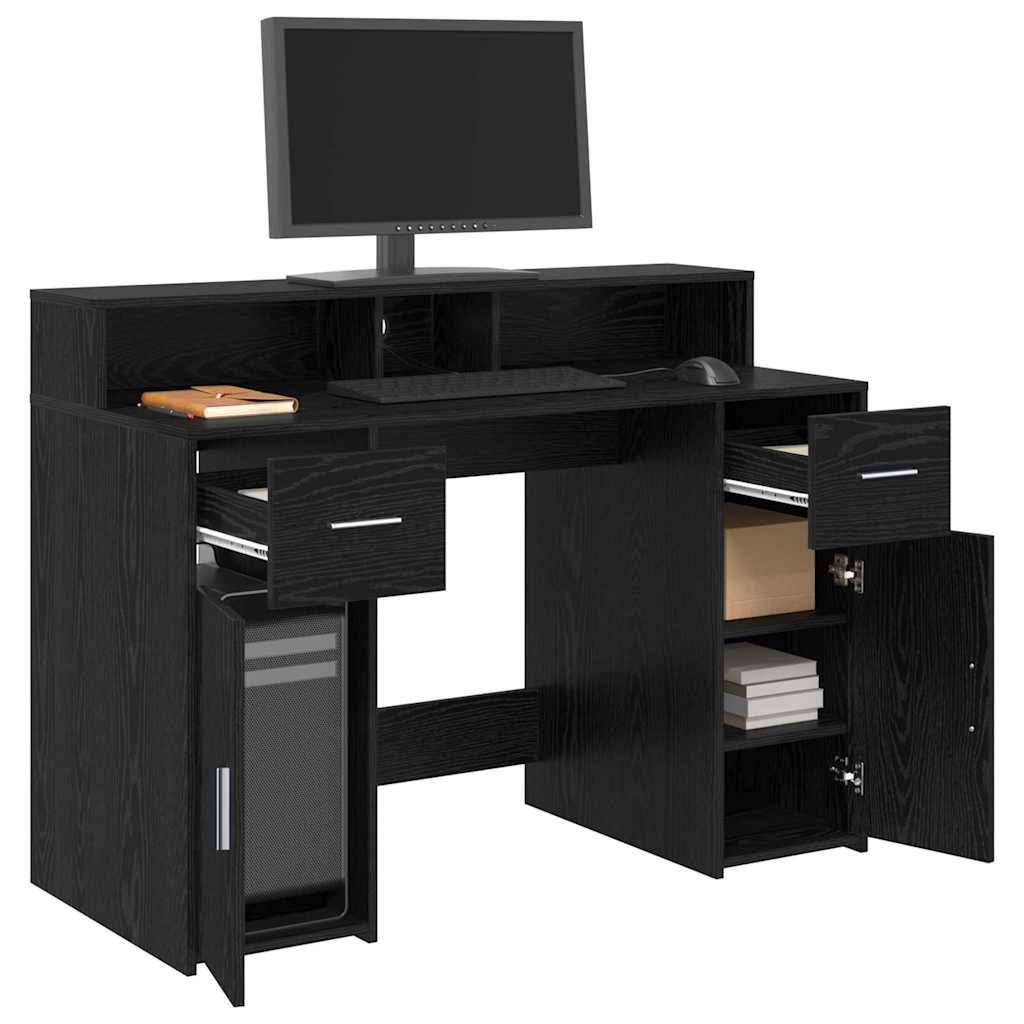 Asztal Musta tammi Szerelt fa 120 x 55 x 91 cm